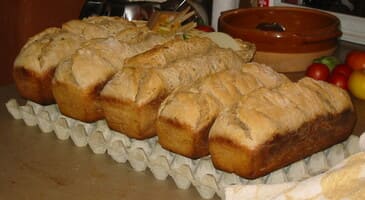 Une ancienne fournée de pain maison